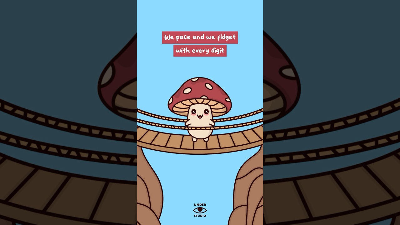 ADHD Anthem 🍄 Mushie Singing | Parody Song Animation Meme | Original Audio: Brave Dave