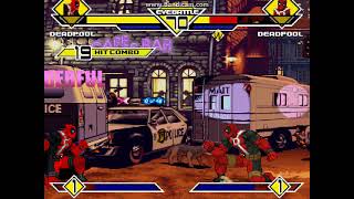MUGEN: Deadpool (Infinite, DarkWolf13, WalrusLui) VS Deadpool (Unlimited Team)