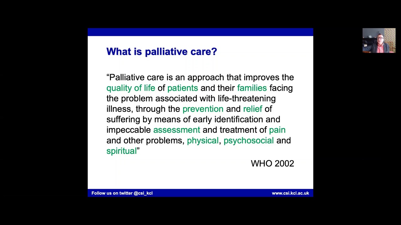 Palliative & supportive care