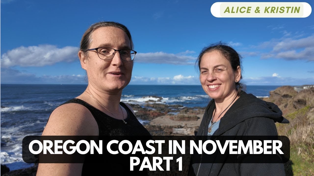 Oregon Coast vanlife in November 2024 - YouTube