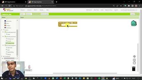 MIT App Inventor - Aplikasi Lingkaran