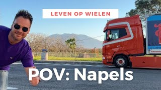 POV Video : Naar Napels en langs de Vesuvius met extra veel rijbeelden! | Vlog #78 | Leven op wielen