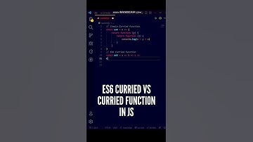 🤯🤯 NEW ES6 Curried Function vs OLD Curried Function in JavaScript! #shorts #javascript #programming