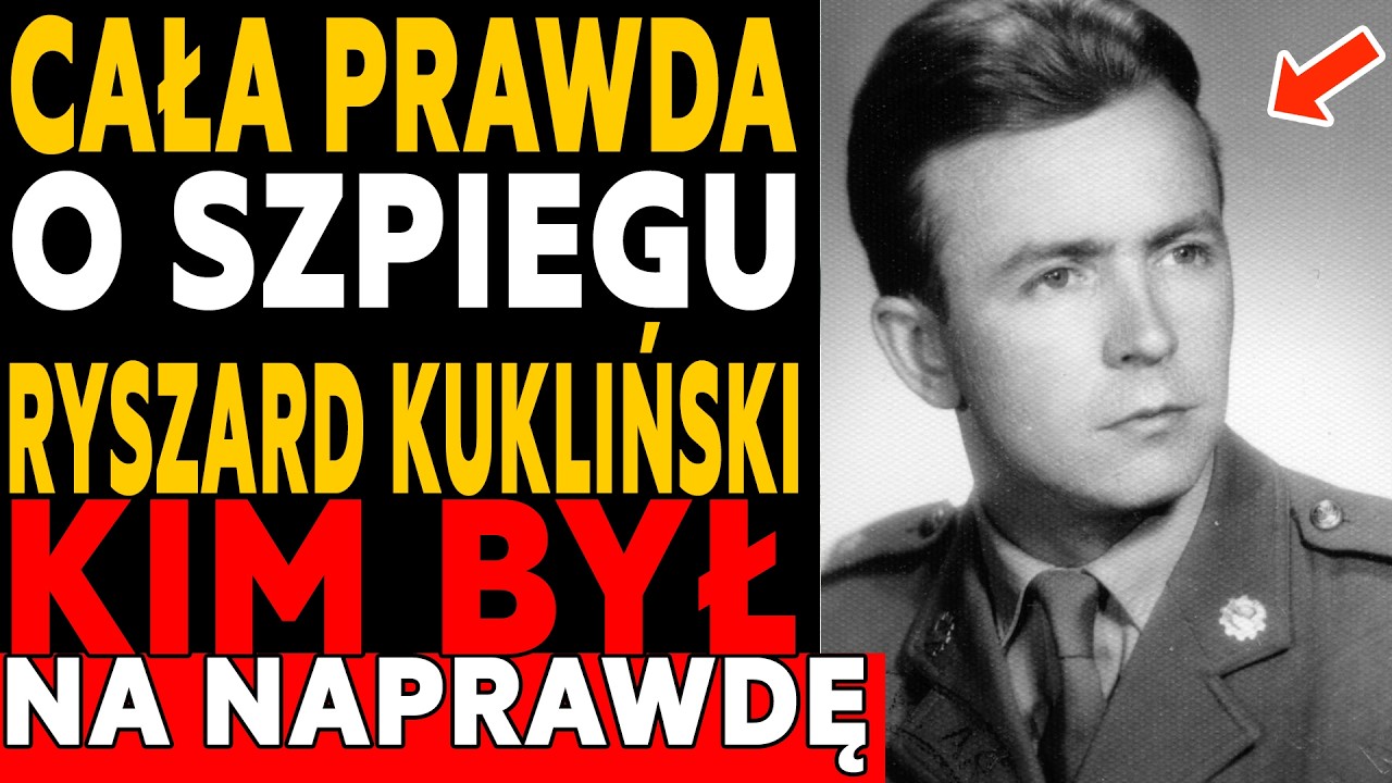 RYSZARD KUKLIŃSKI — Tajne spotkania, mikrofilmy i CIA. Jak wyglądała podwójna gra polskiego oficera?