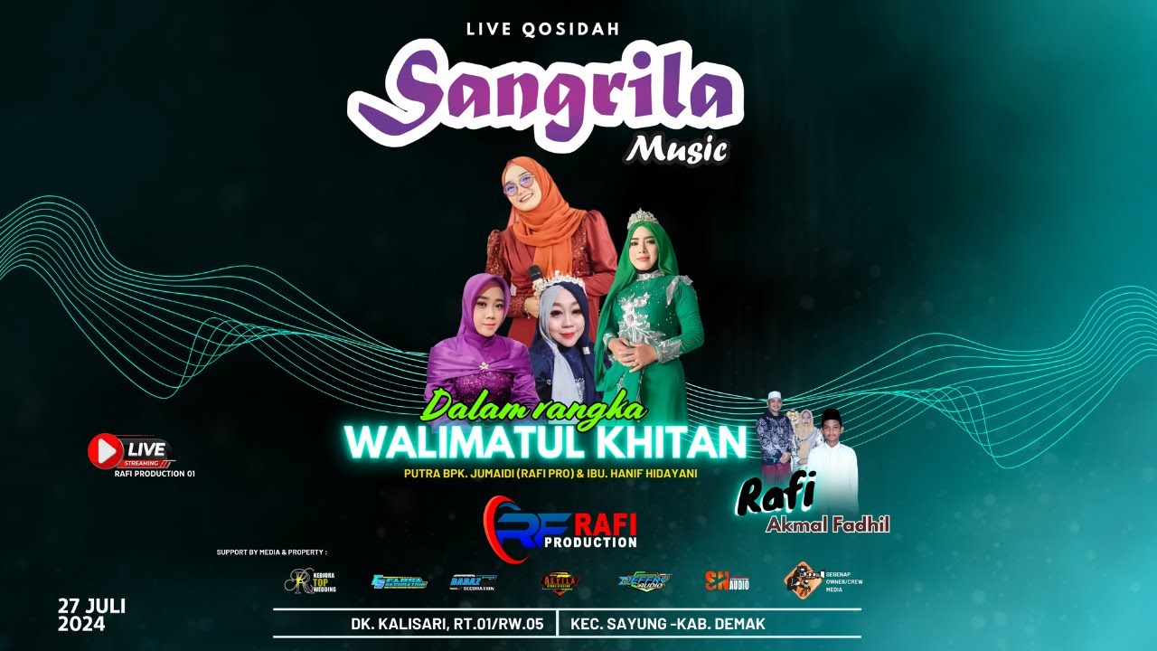 WALIMATUL KHITAN ANANDA RAFI AKMAL FADHIL // SANGRILA MUSIC - YouTube