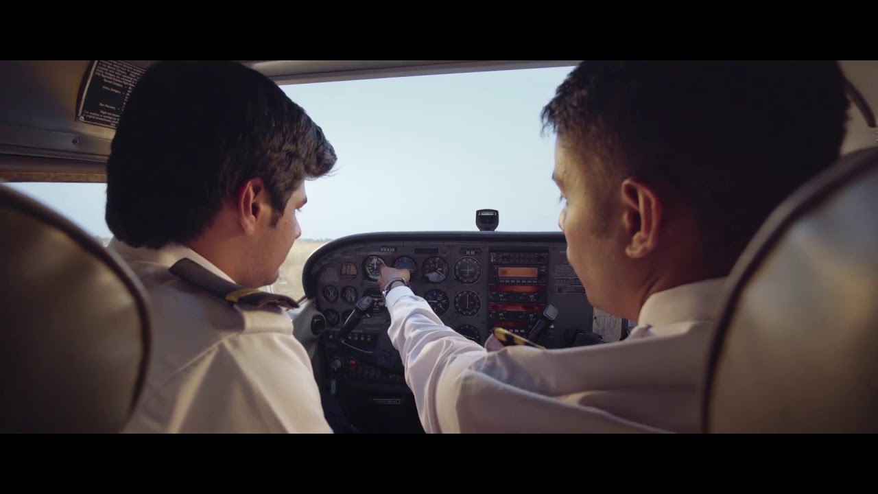 Orient Flights' Pilots Sweety Silverster & Capt  Babu K Francis