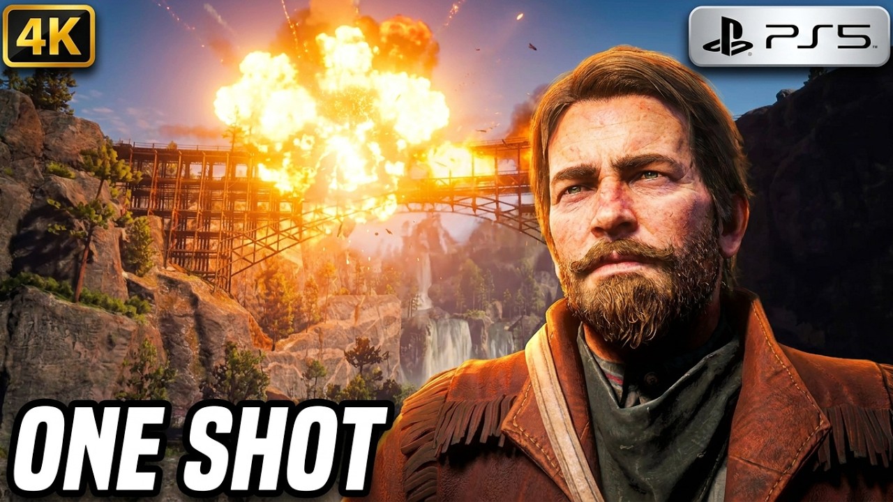 One Shot, One Explosion — RDR2 Most Satisfying Moment 💥 | RDR2 | PS5 ...