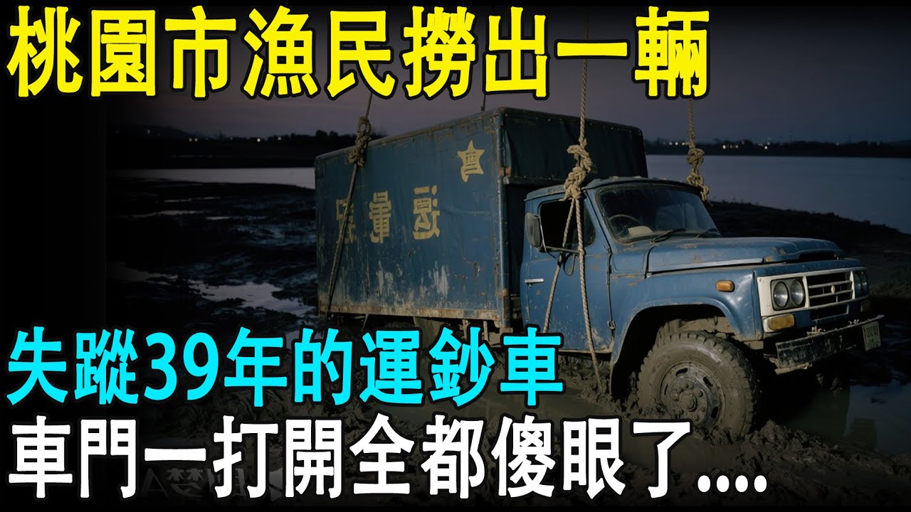 桃園市撈出一輛失蹤39年的運鈔車! 車門一打開全都傻眼了....#故事 #故事分享 #故事頻道 #情感 #懸疑故事 #原创