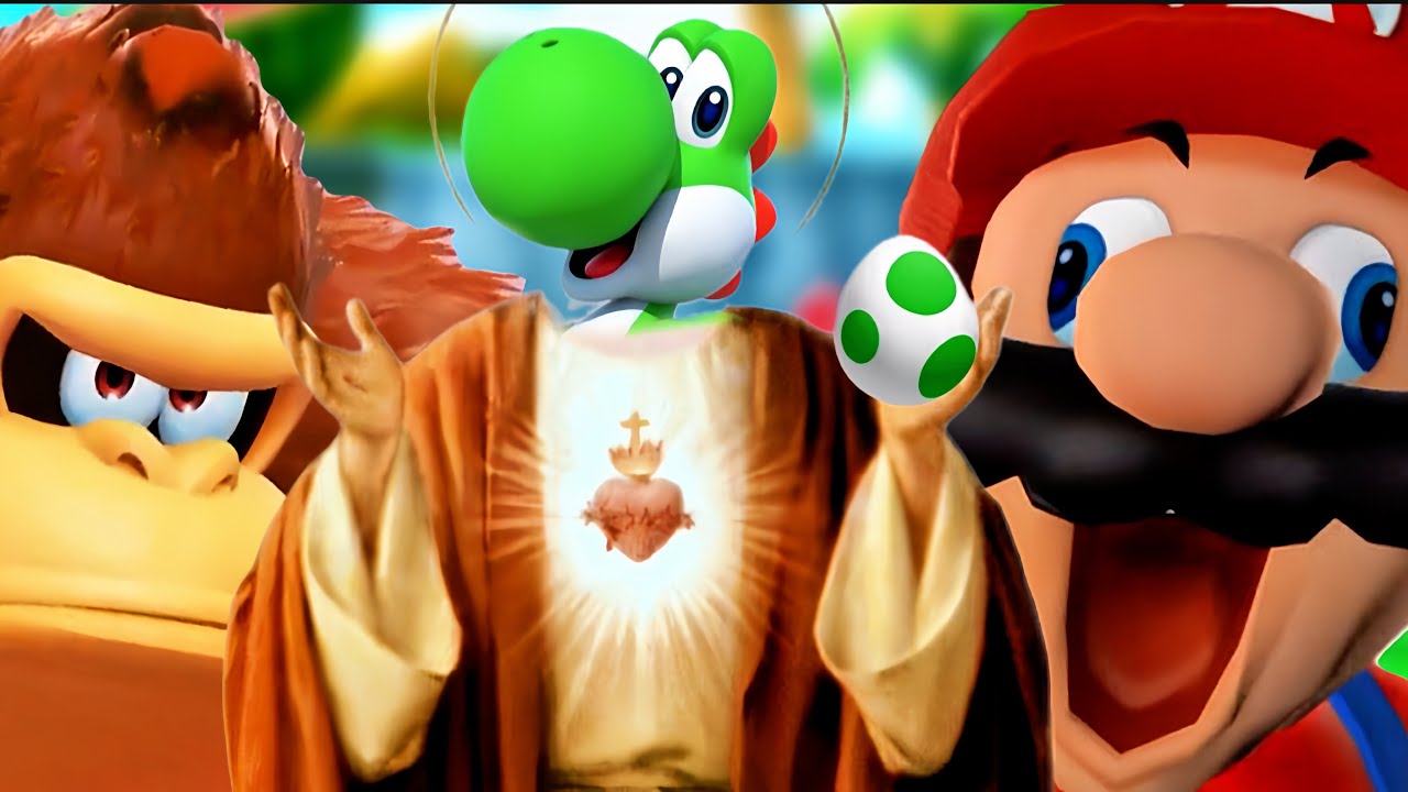 The Most ICONIC Mario Party Superstars Match Ever  Mario vs Donkey kong vs Yoshi
