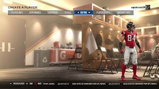 Madden 18 - create player