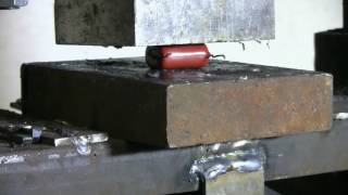 Hydraulic Squash #9 - Exploding  Capacitor