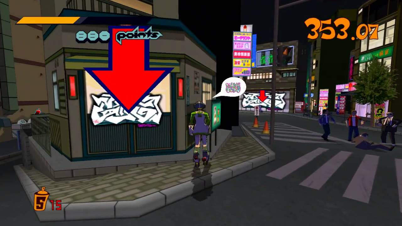 Jet Set Radio   Graffiti High
