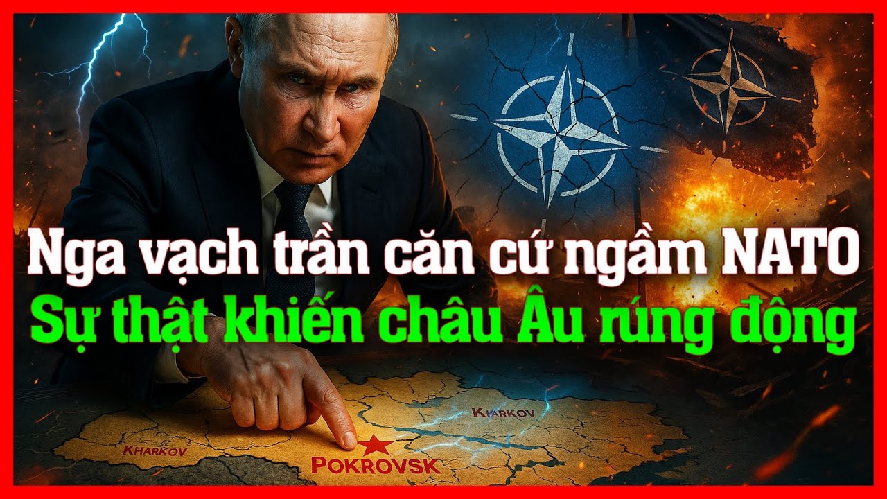 Nga vạch trần căn cứ ngầm NATO ở Pokrovsk: sự thật gây chấn động châu Âu