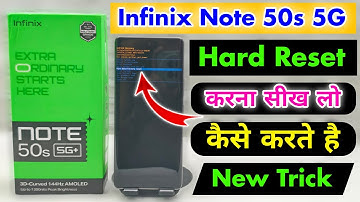 Hard Reset Infinix Note 50s 5G || Complete Factory Reset Guide 2025