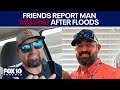 Man reportedly missing in floodwaters, truck remains stuck | FOX 10 Phoenix