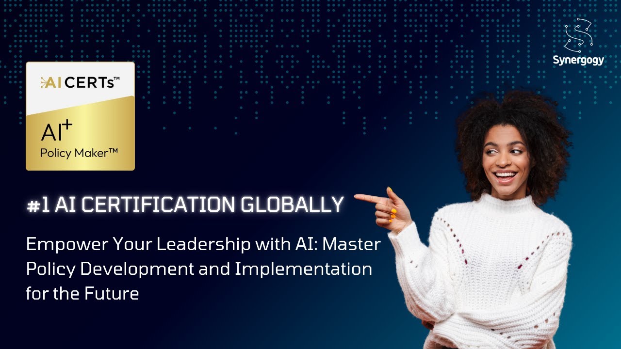 Best AI Certification for Policy Makers | AI Governance, Public Policy & Responsible AI Leadership