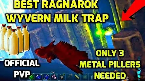 ARK Ragnarok - First EPIC 15 Wyvern Raise With ONL...
