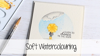 Soft Watercolouring | The Card Grotto