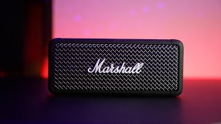 Marshall Emberton Portable Bluetooth Speaker Honest Review 2021 | 4K