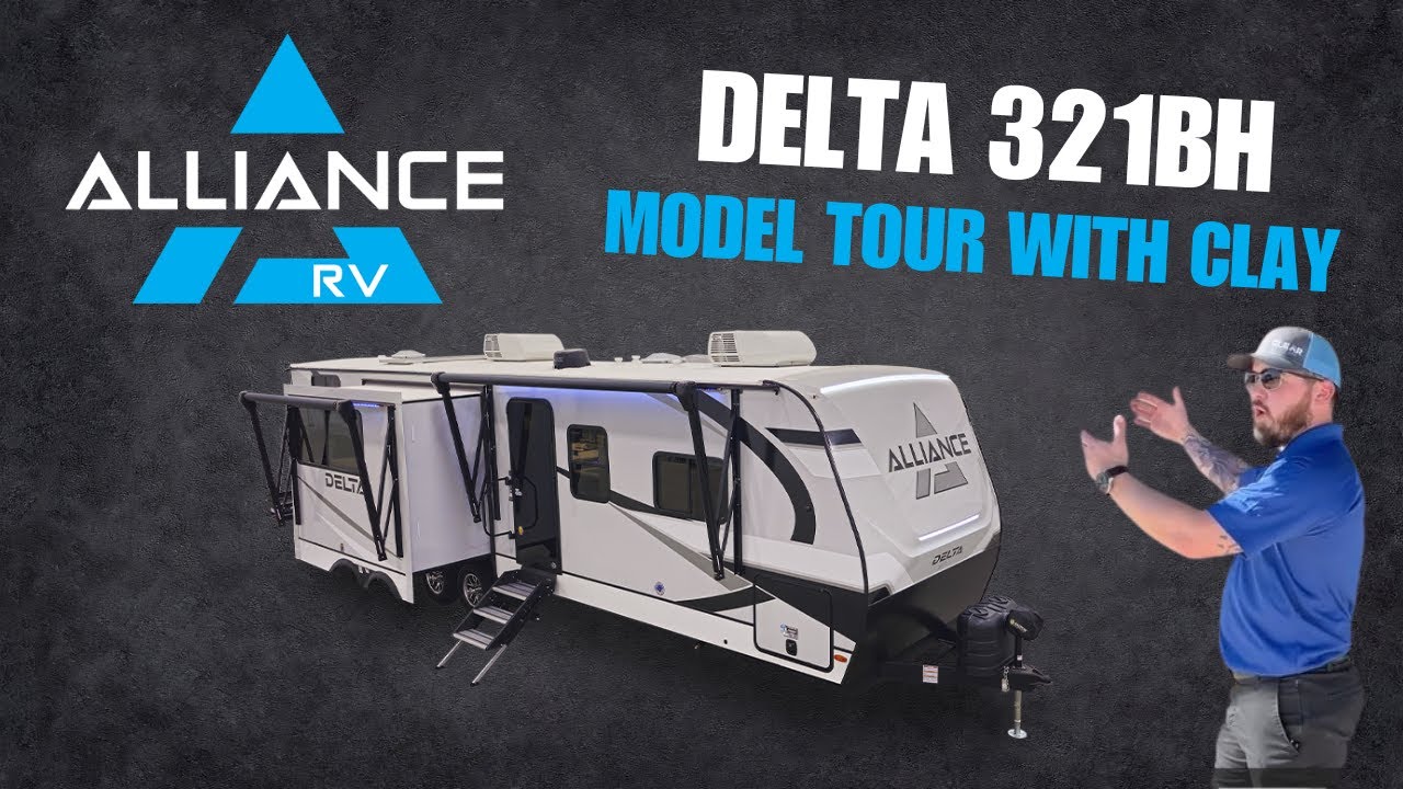 🚀 Tour the Alliance Delta 321BH – The Ultimate Bunkhouse Travel Trailer! 🔥
