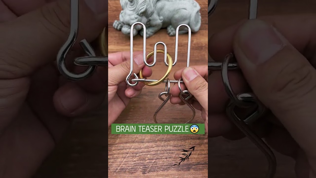 Hanyama Mini Metal Ring Puzzles Gadgets | Mini Games P171 