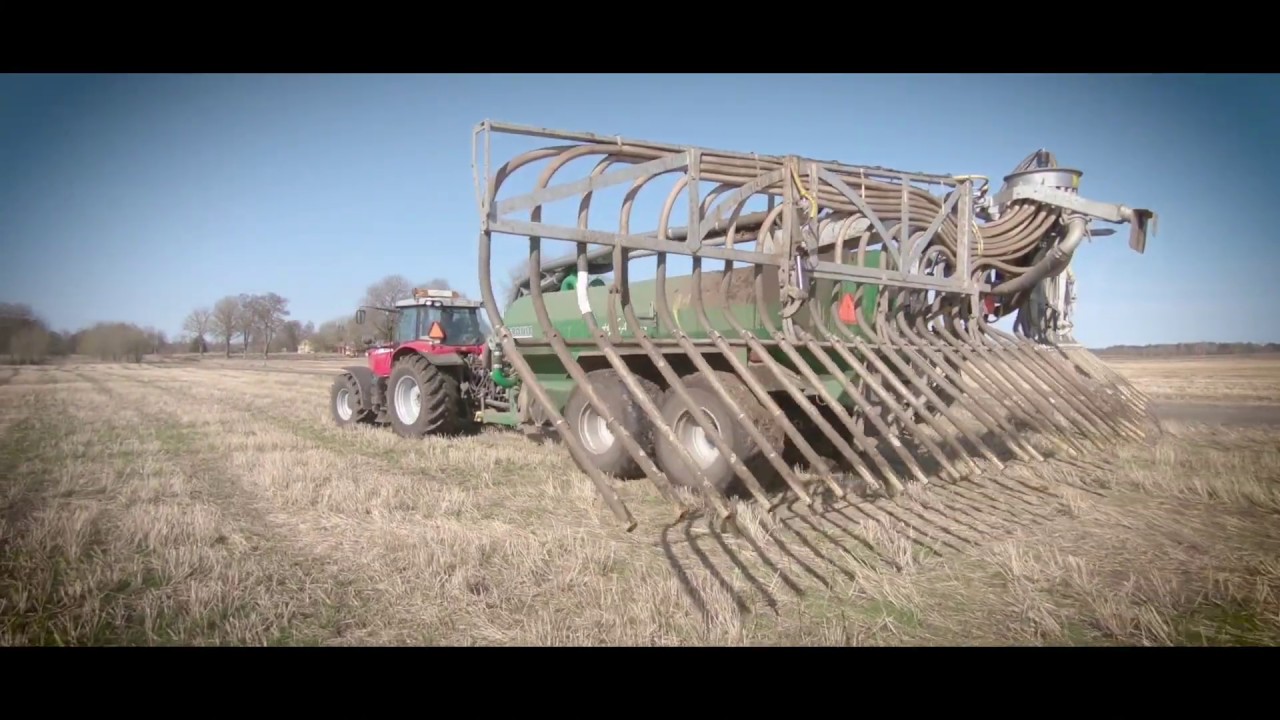 Agronic HXA Liquid Manure Tank with Agronic Dribble Bar