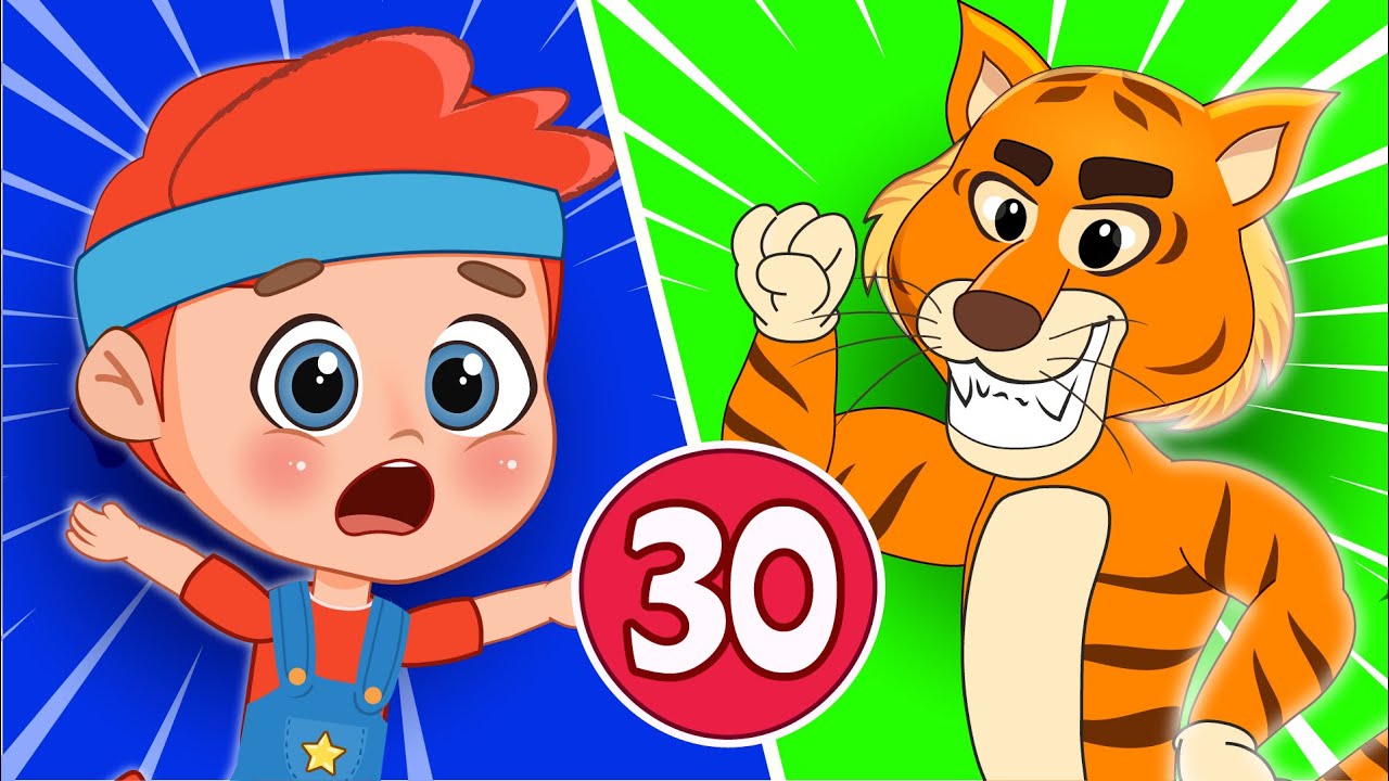 اغنية نمر بم بم + هم هم شو طيبة + نصف ساعة من اغاني اطفال عالم فلافي | Fluffy World