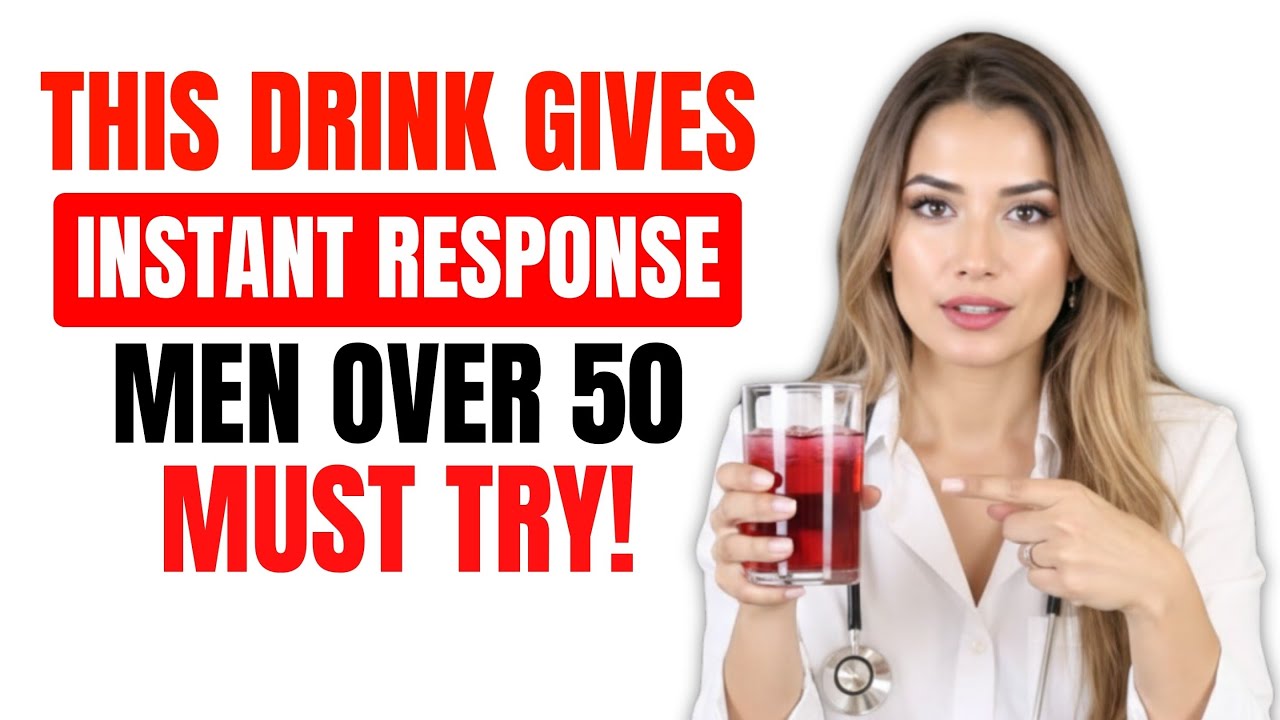 Men Over 50: Drink THIS Before Bed for Stronger Performance by Morning