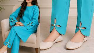 New Trouser ,Sleeves Design 2026 | Cutting And Stitching | Easy Trouser Design | New Fashion
