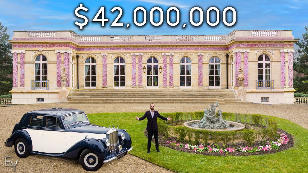 ⁣Touring a $42,000,000 Paris Mansion With a Secret Underground Pool