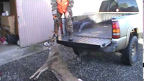 How to load a deer into a vehicle using your Double D's (deaddragsystem)