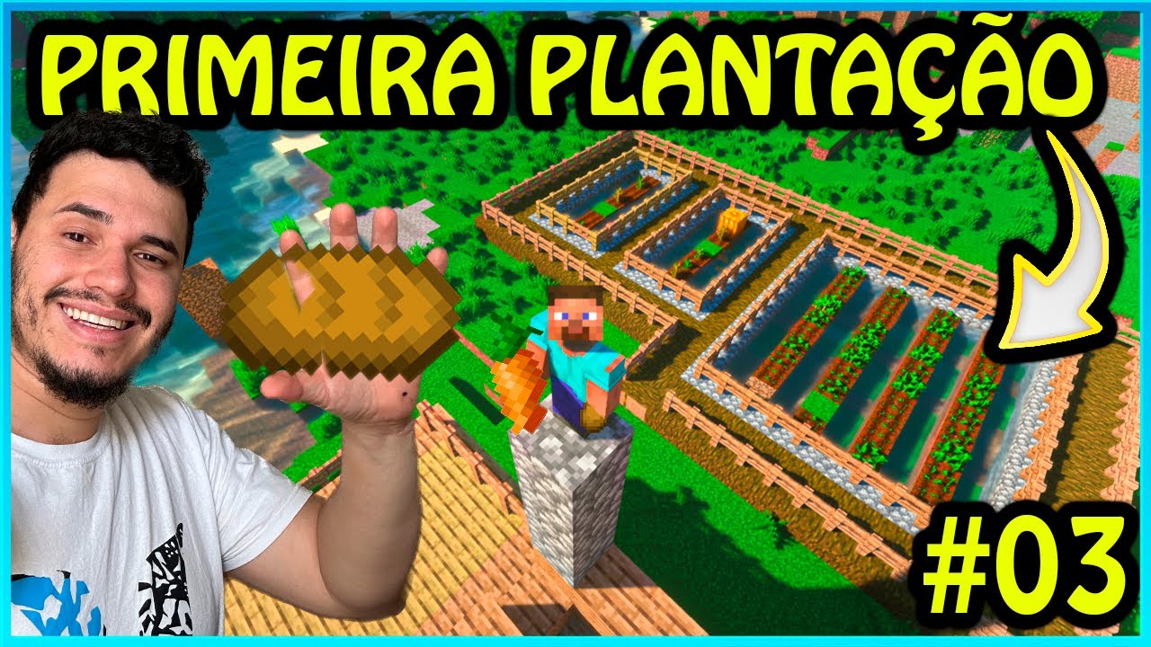 MINECRAFT QUESTS - Nossa Primeira Plantação #03