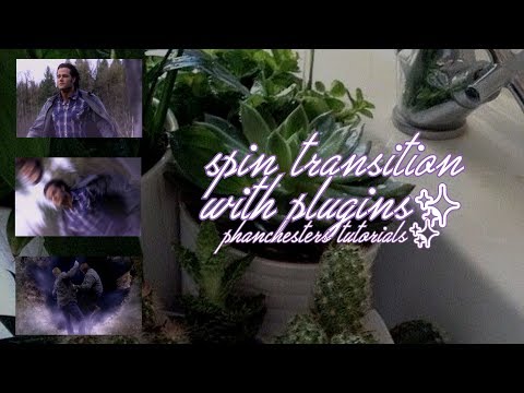 SPIN TRANSITION TUTORIAL USING SAPPHIRE✨ | phanchesters tutorials