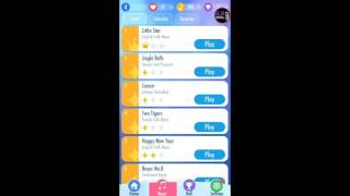 Piano Tiles 2 - Gameplay Walkthrough Part 1 - Songs 1 (iOS, Android) screenshot 1