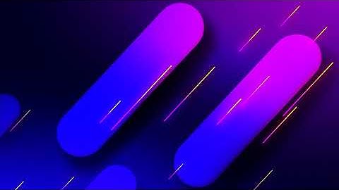 No Copyright Motion Background: Rounded Neon 3D Purple Gradient Background Looped Animation