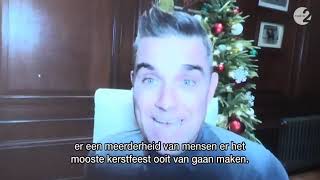 Robbie Williams - Radio 2 Belgium interview (04/12/2020)