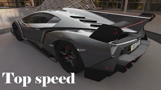 Lamborghini Venero - [Top Speed] - Forza Horizon 3