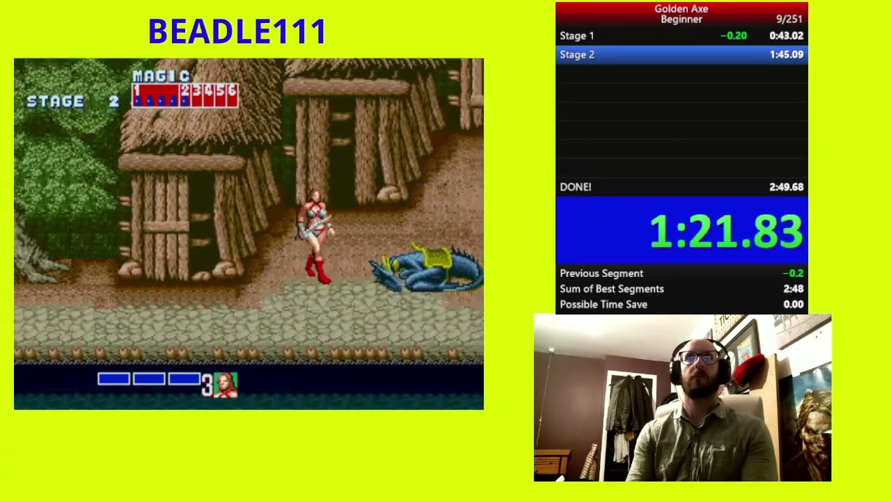 NEW Golden Axe PB 