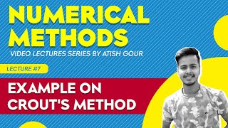 Example on Crout's Method