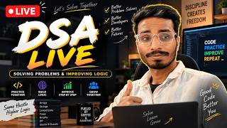 LIVE DSA — Solving Coding Problems & Improving Logic 🚀 News