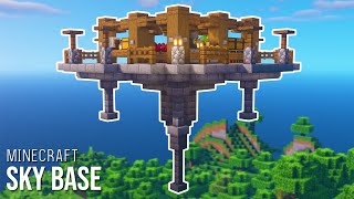 Minecraft : How to Build a Sky Base