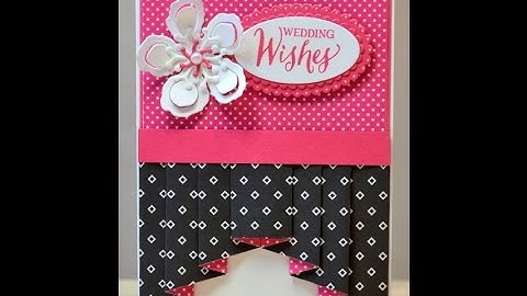 No.200 - Reversed Double Curtain Fold Card - JanB UK Stampin