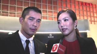 Star Awards 2013 Show I: Rui En and Elvin Ng talk about being a 'couple'