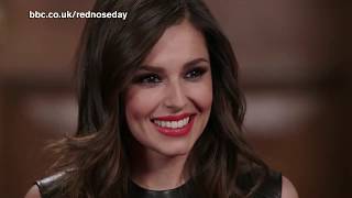 Cheryl Comic Relief Red Nose Day   National Treasure sketch 13 03 15