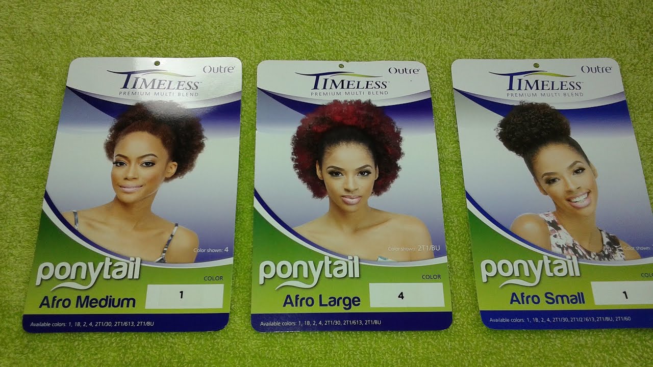 My Three Hair Outre Timeless Afro Ponytail Bold Soul Sister My Three Hair Outre Timeless Afro Ponytail Bold Soul Sister Style You
