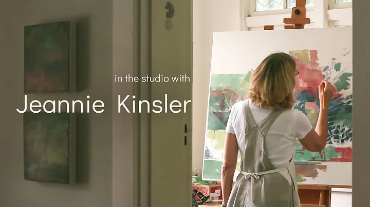 Artist studio visit with Jeannie Kinsler