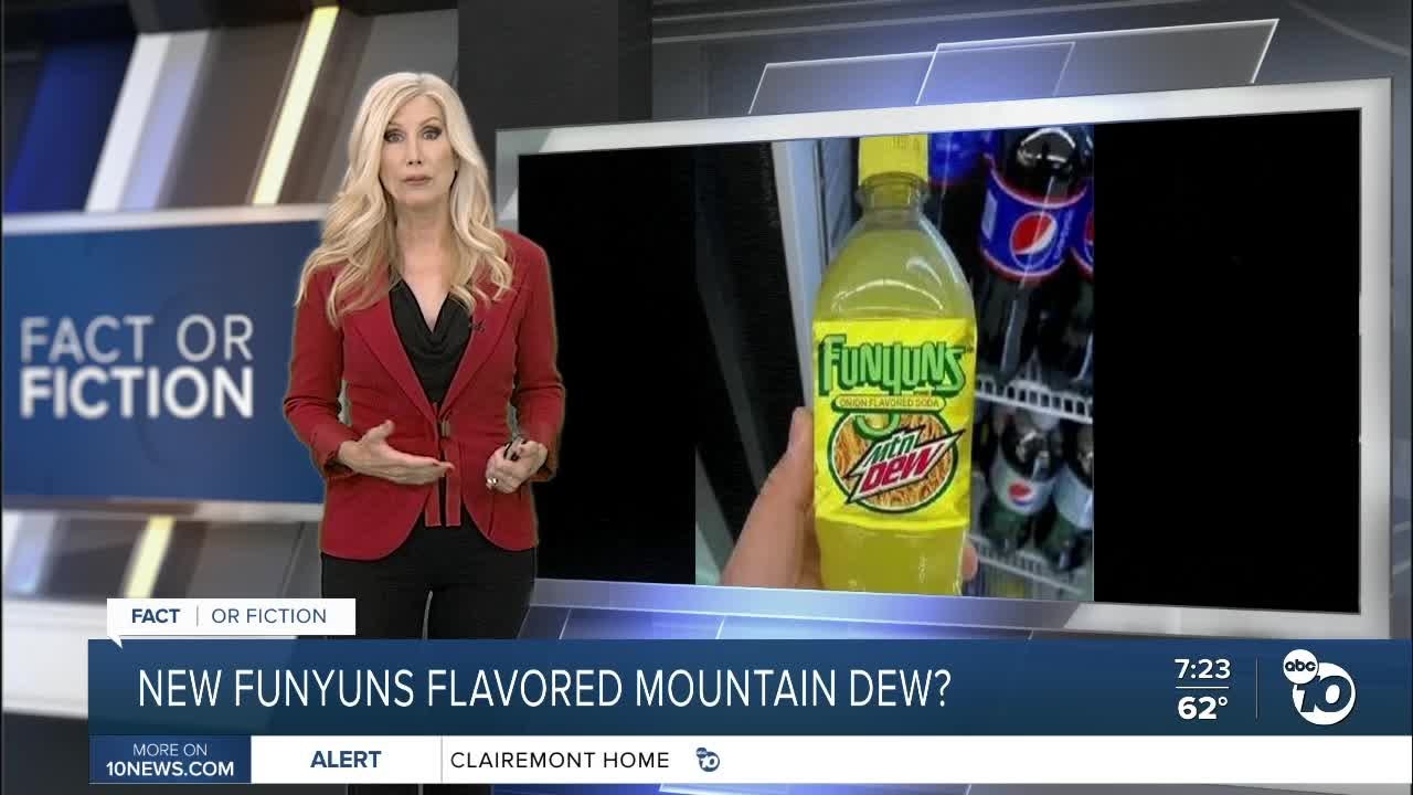 Fact or Fiction: New Funyuns flavored Mountain Dew? - YouTube