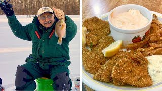 KFC Fish with Fries (a low carb dish to improvise)