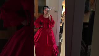 upgrading scarlet’s dress with lace and alterations! #cosplaytutorial #mayiaskforonefinalthing