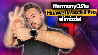 Huawei Watch 3 Pro Inceleme Harmonyoslu Ilk Akıllı Saat